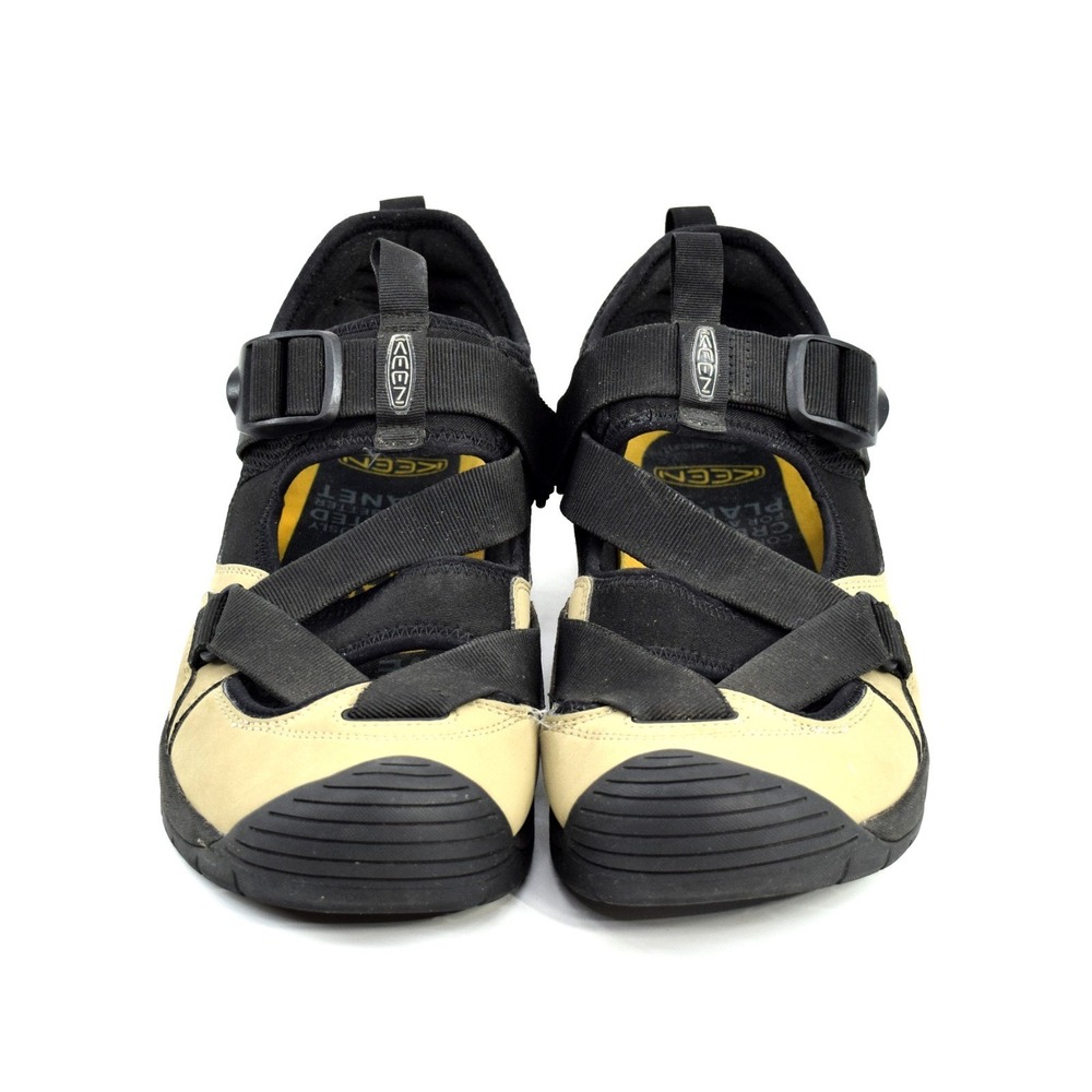 KEEN Zerraport Trail Men's 11 Timberwolf/Black Hybrid Hiking Sandals 1026094